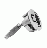TURNING LOCK WITH LIFT HANDLE - D 62 mm x H 11.5 mm - H3204 - XNO